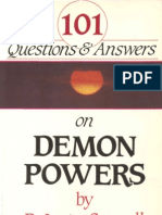 101 Questions and Answers On Demon Powers - Lester Sumrall