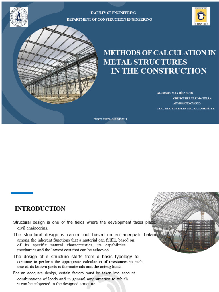Metal Structures Calculation Methods | PDF | Bending | Beam (Structure)
