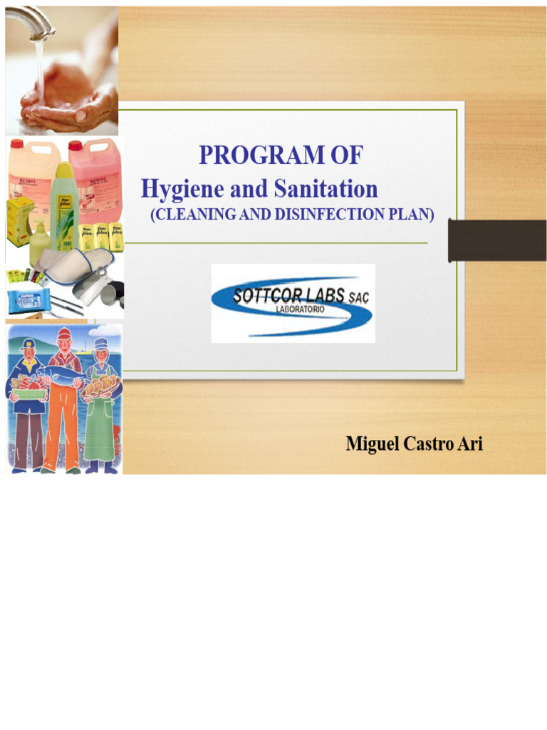 Hygiene and Sanitation Program Guide | PDF | Hygiene | Sanitation
