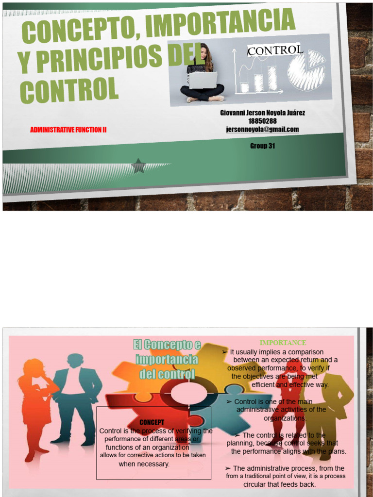 Concept, Importance and Principles of Control | PDF | Business