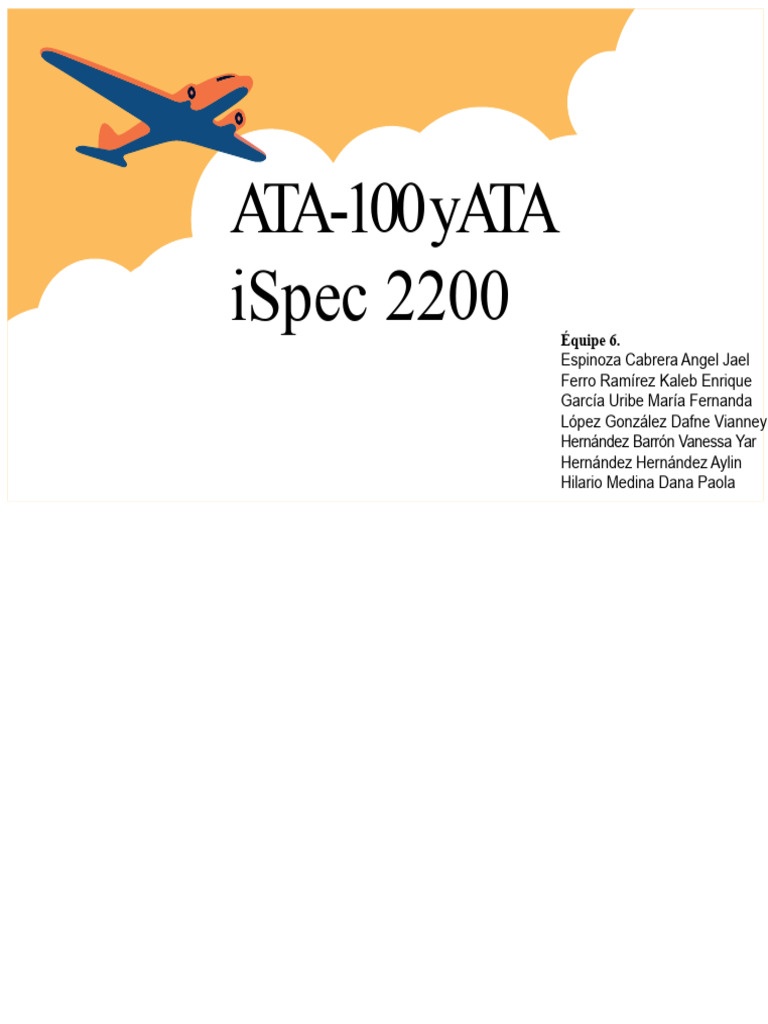 Normes ATA-100 et iSpec 2200 en aviation | PDF | Hélicoptère | Aviation