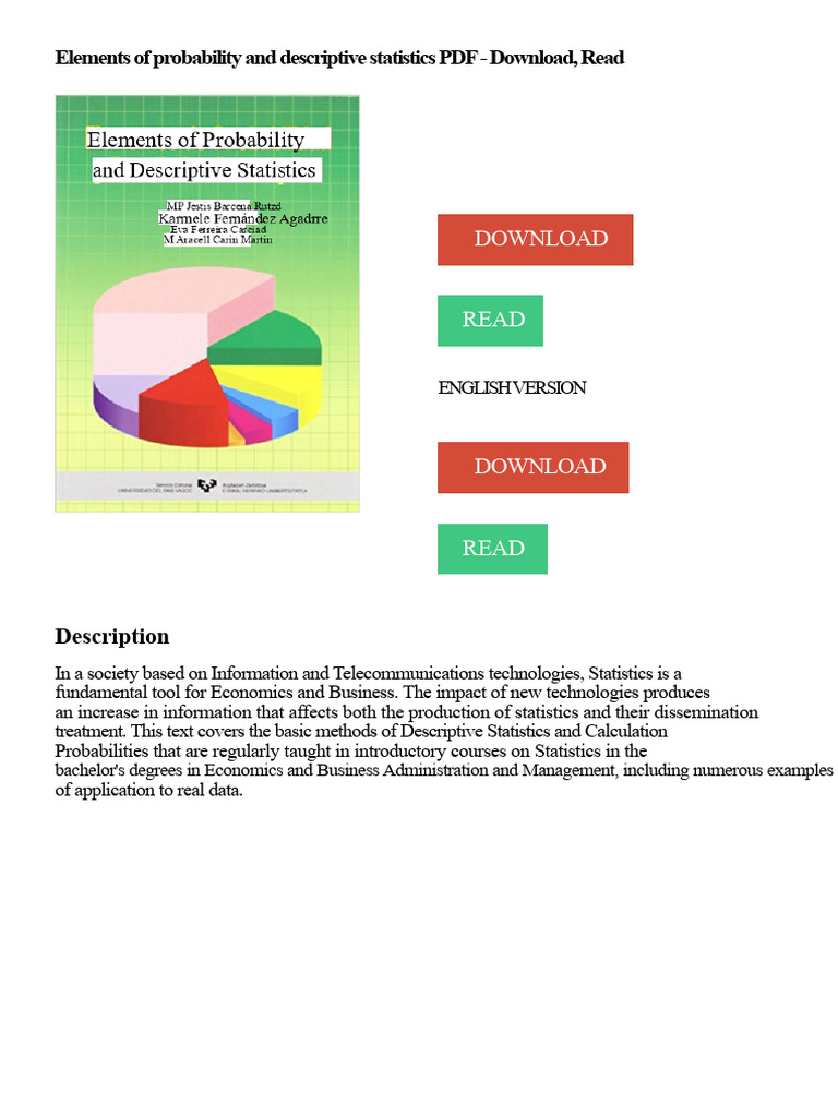8483735458 | PDF | Statistics | Statistical Inference