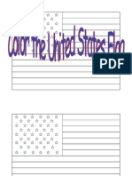 Color The United States Flag