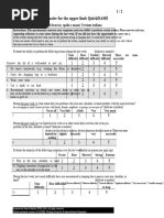 Arm Activity Measure Questionnaire | PDF | Caregiver | Diseases And ...