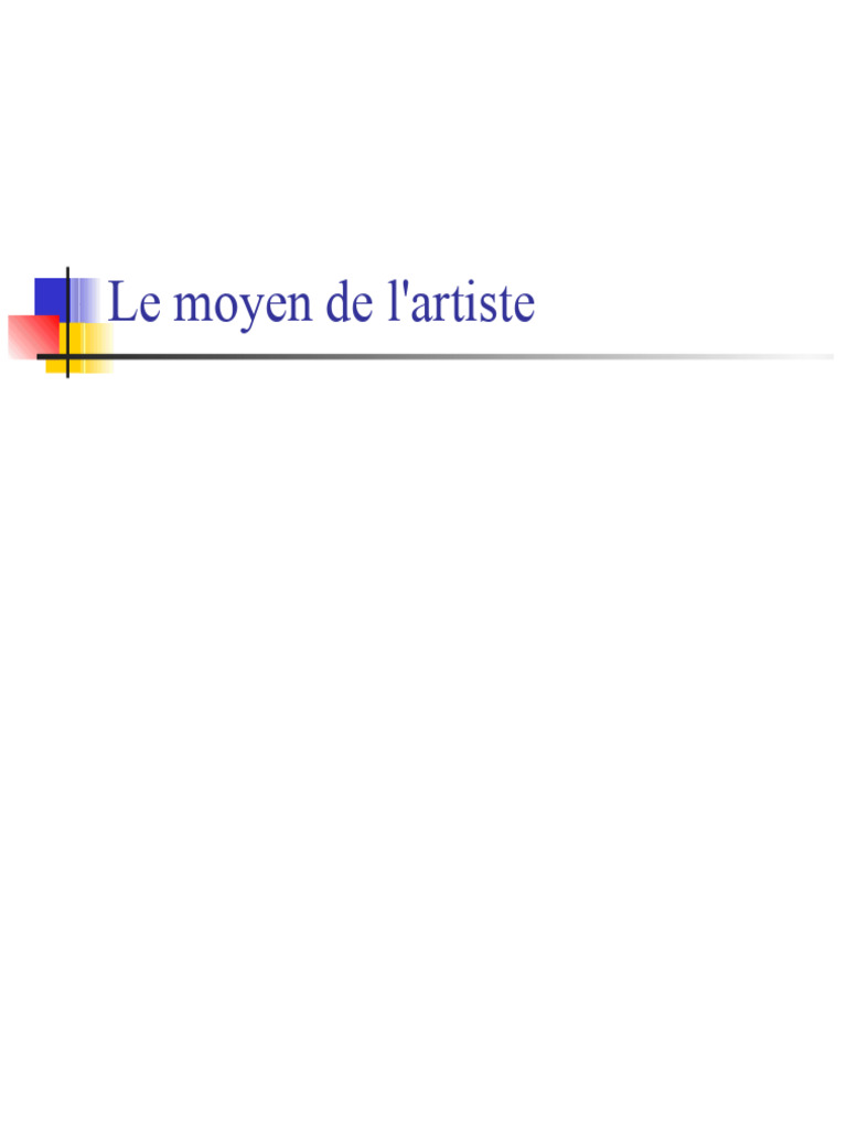 Médiums et techniques en arts visuels | PDF | Peinture à l'huile | Arts ...