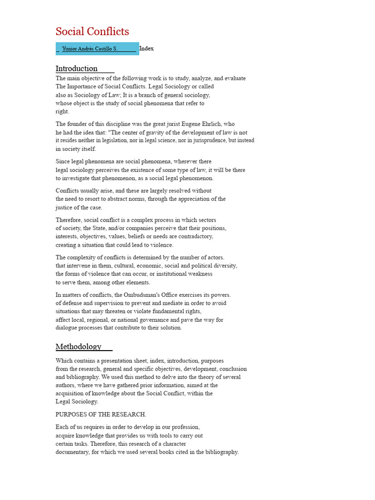Understanding Social Conflicts in Law | PDF | Mediation | Marxism