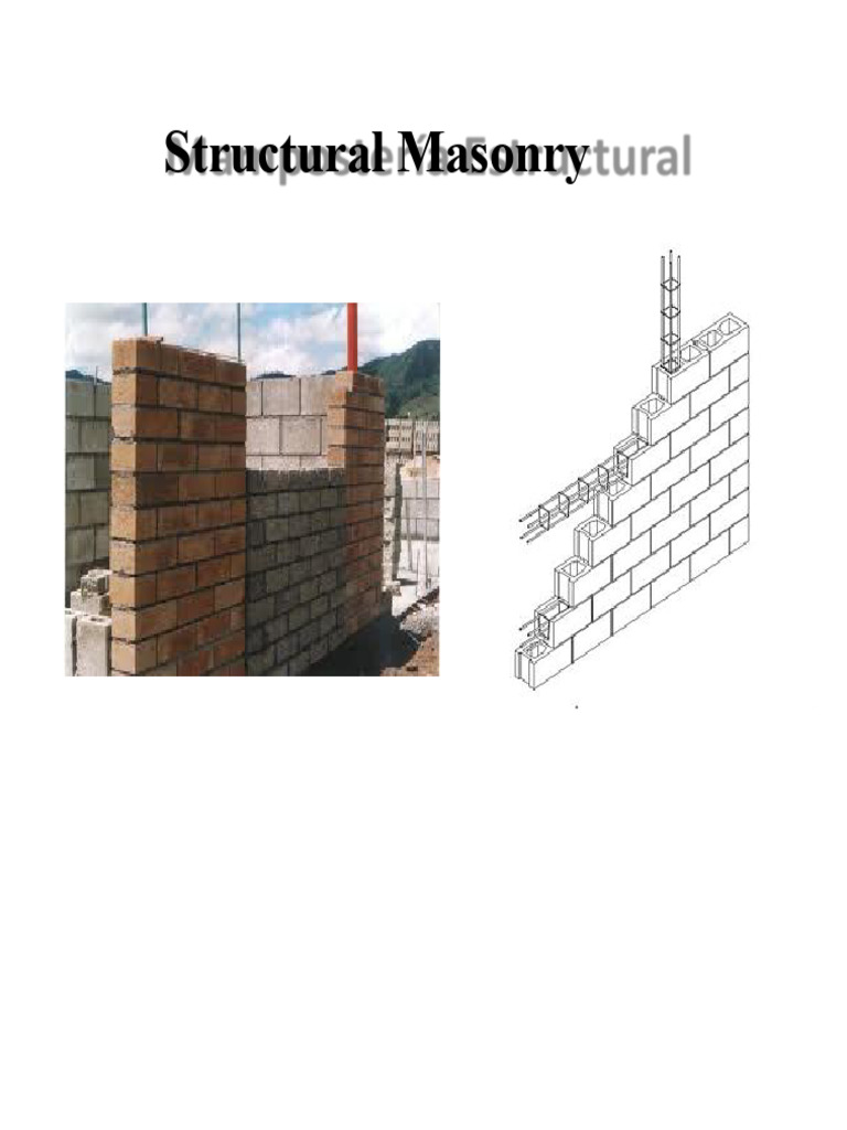 Structural Masonry | PDF | Masonry | Mortar (Masonry)