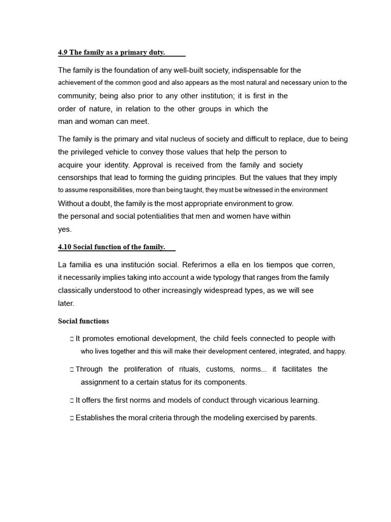 The Family's Role in Socialization | PDF | Self Concept | Morality