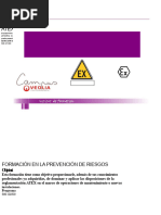 Límites de Explosividad en Mezclas Gaseosas | PDF