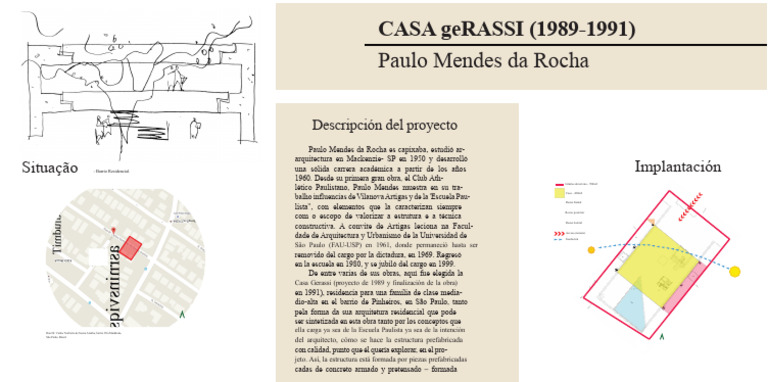 Casa Gerassi: Arquitectura de Mendes da Rocha | PDF | Sao Paulo
