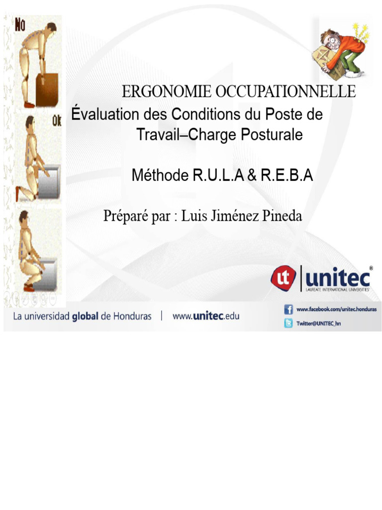Évaluation Ergonomique RULA et REBA | PDF | Système de référence en ...