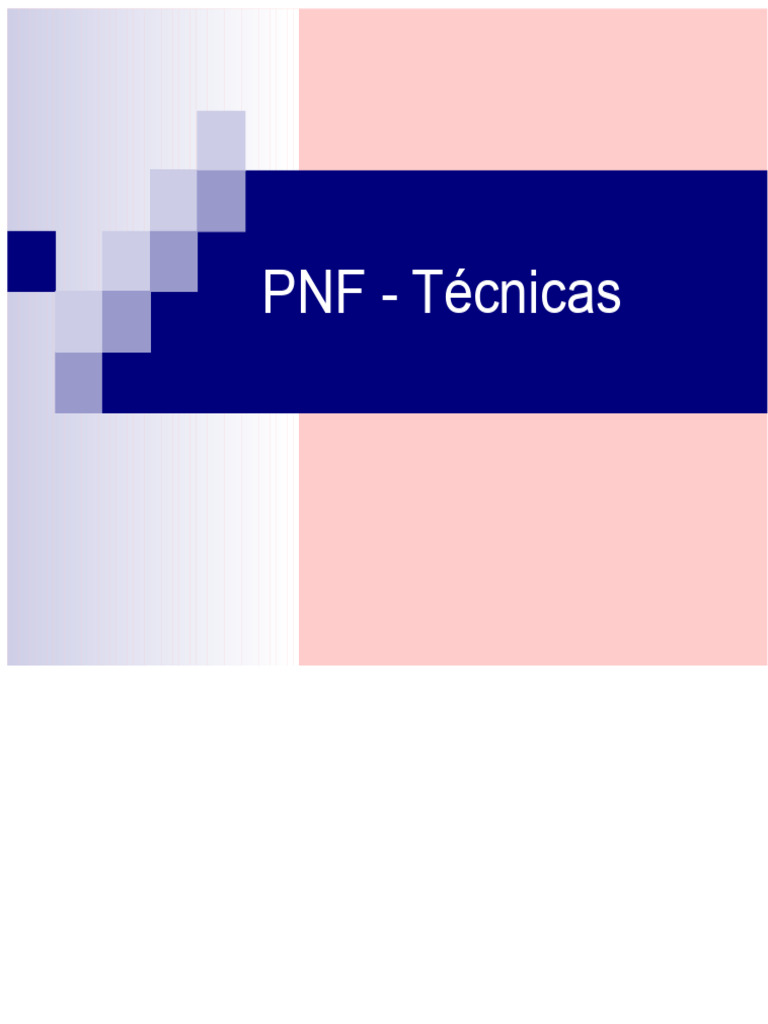 Técnicas PNF para Reabilitação Muscular | PDF | Músculo