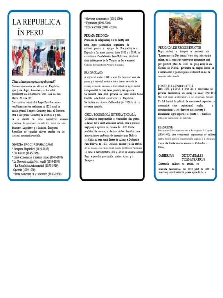 Republica Triptic | PDF