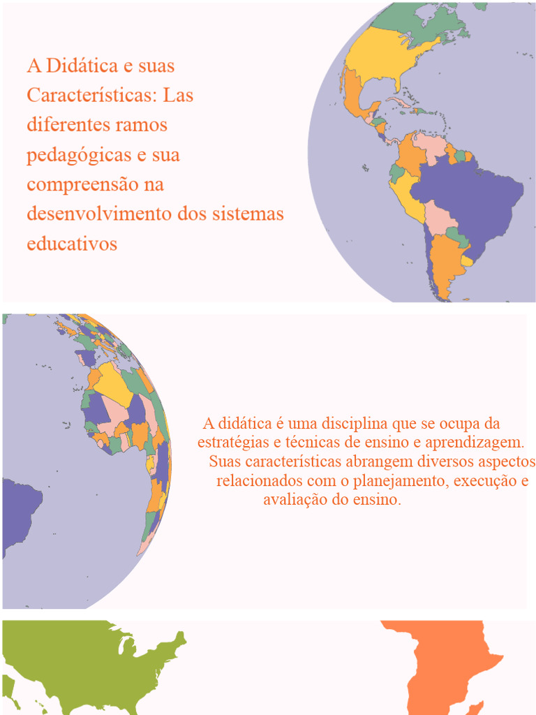 Características e Importância da Didática | PDF | Pedagogia | Aprendizado