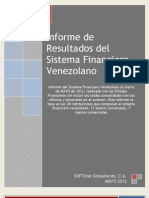 Informe Sistema Financiero Mayo 2012