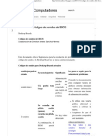 Códigos de Sonidos Del BIOS - Mantenimiento Computadores