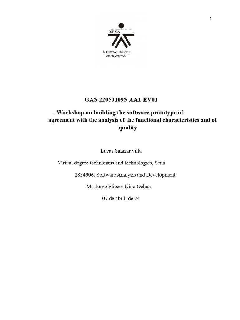 Software Prototype Workshop Overview | PDF | Quality Management | Usability