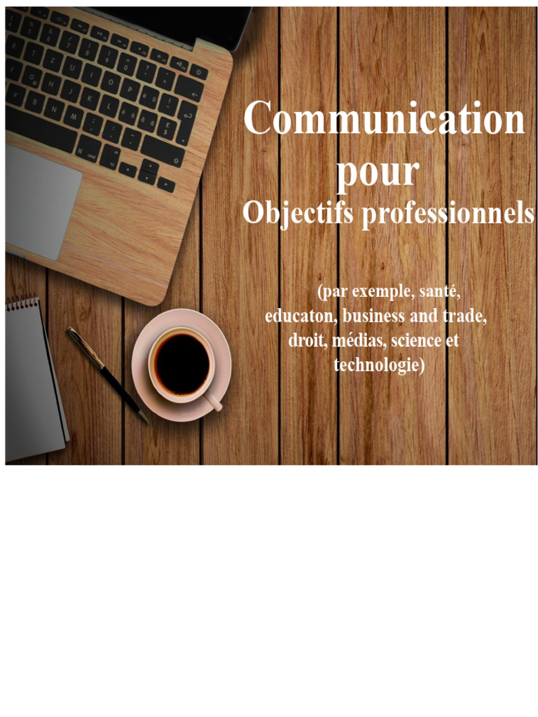 Fondamentaux de l'Écriture Professionnelle | PDF | la communication