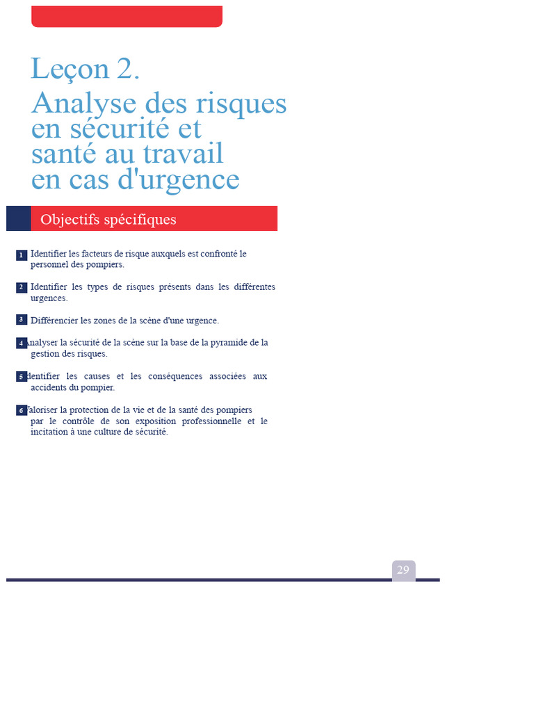Analyse des risques pour pompiers en urgence | PDF | Pompier | Gestion ...