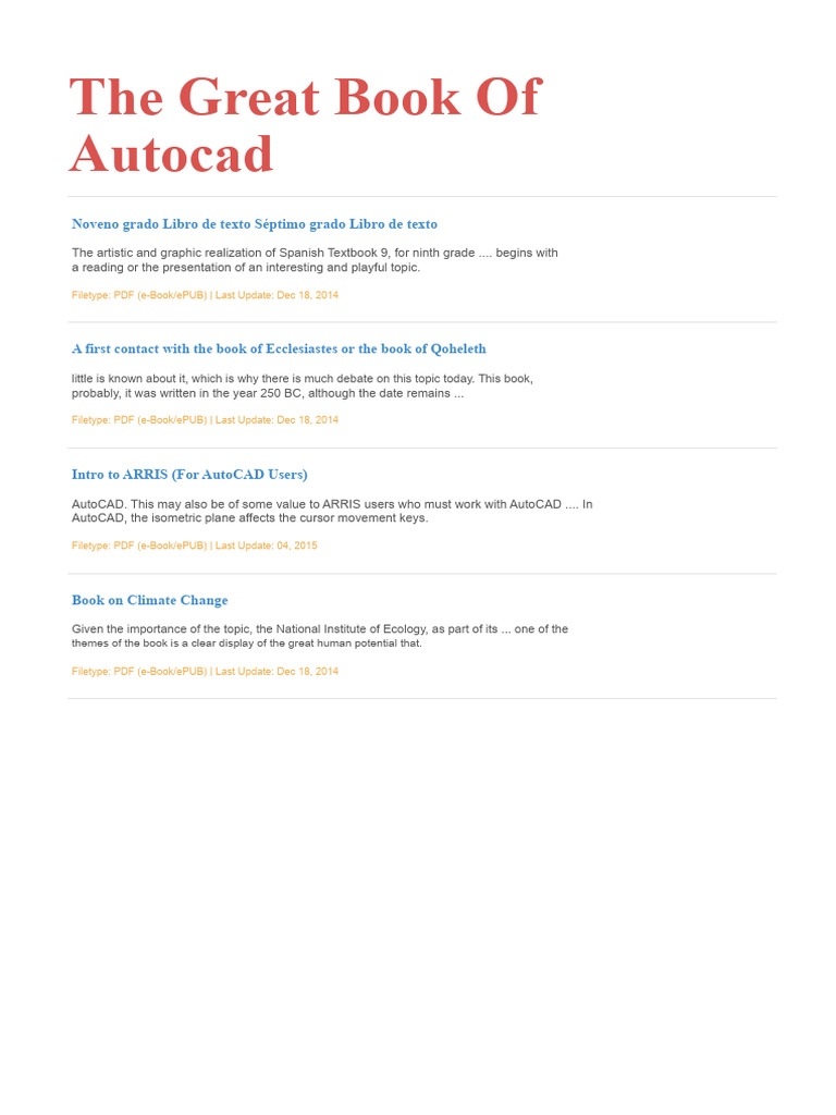 AutoCAD Learning Resources and Guides | PDF | Auto Cad | Software