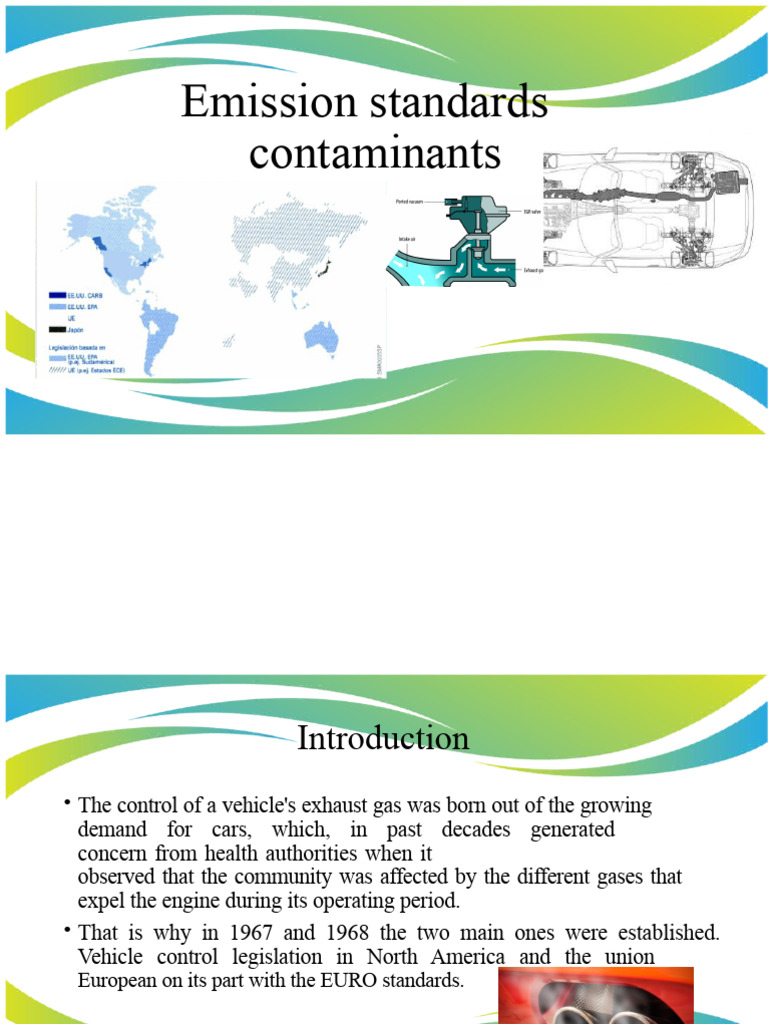 Vehicle Emission Standards Overview | PDF | Emission Standard | Exhaust Gas