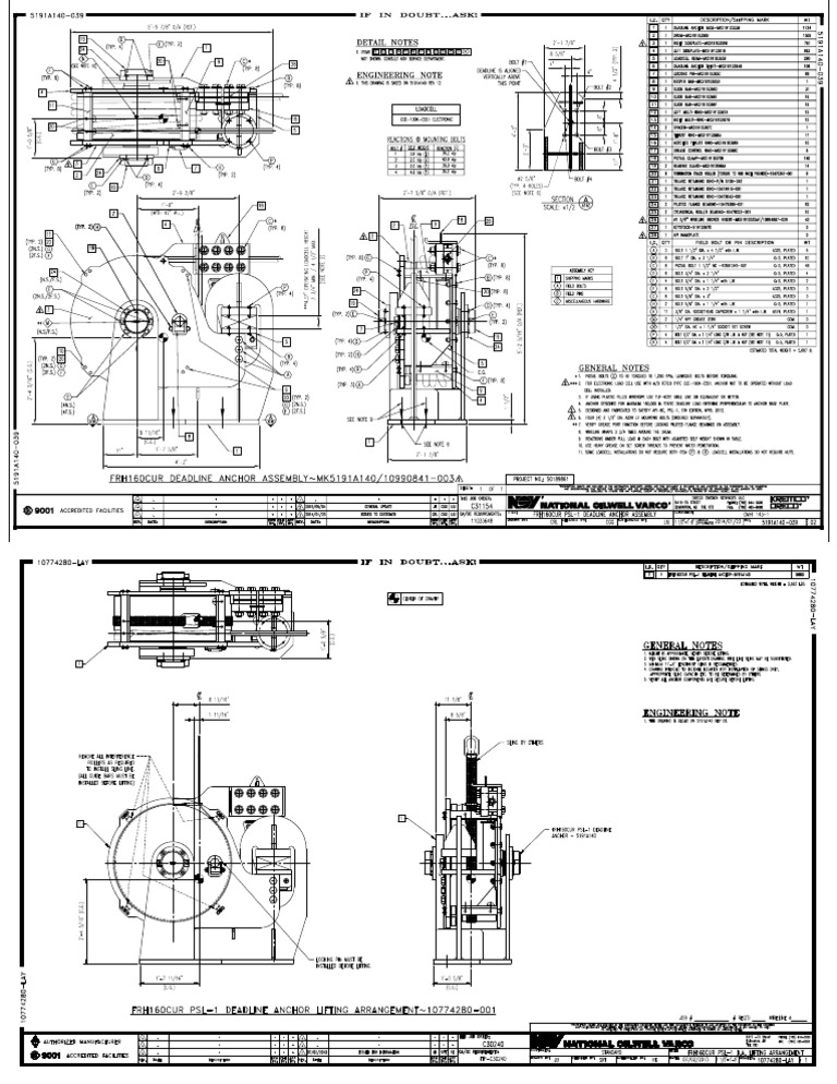 Dead Line Anchor, Drawing Assy | PDF