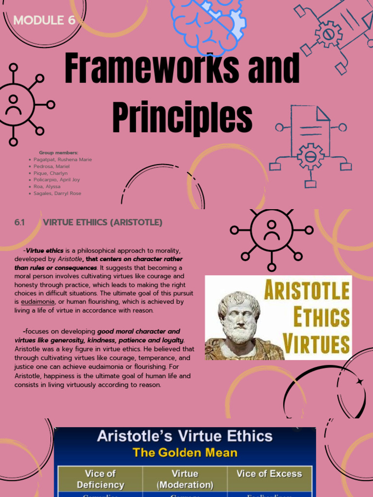Virtue Ethics and Moral Frameworks Overview | PDF | Natural Law ...