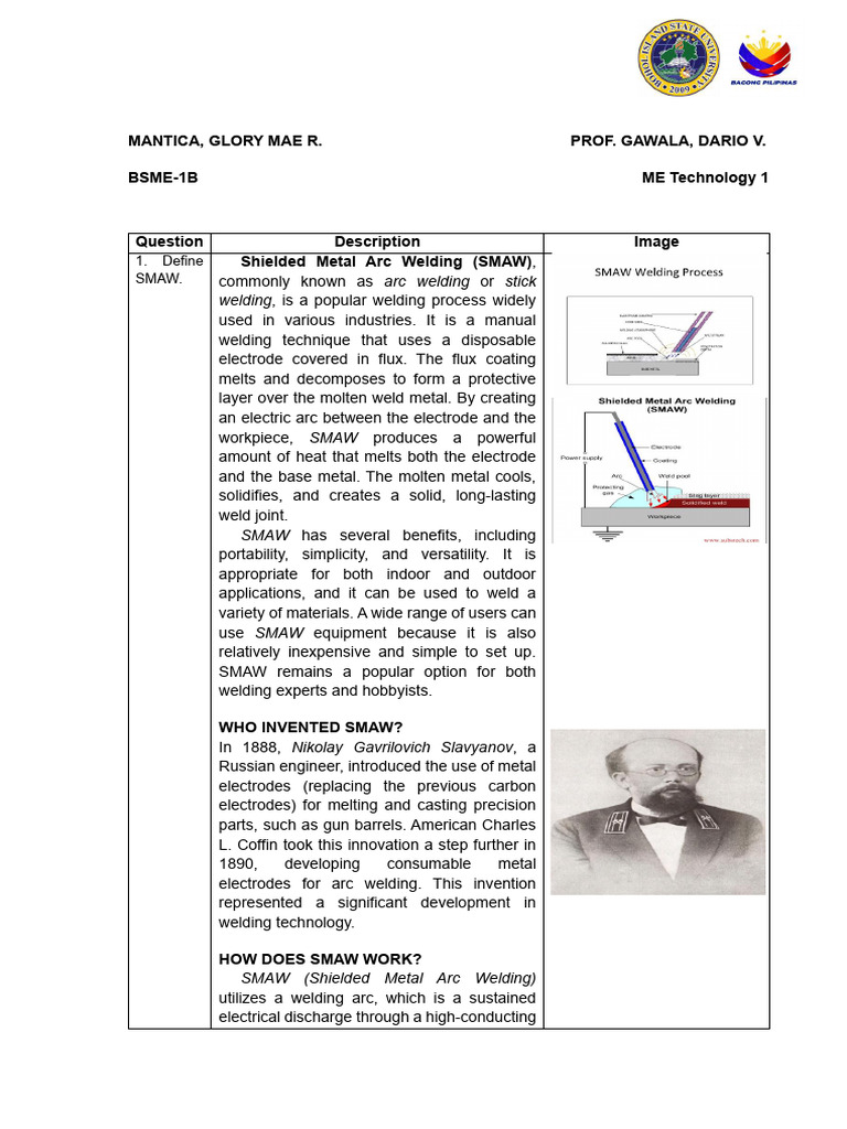 SMAW Welding: Definition and Guide | PDF | Welding | Construction