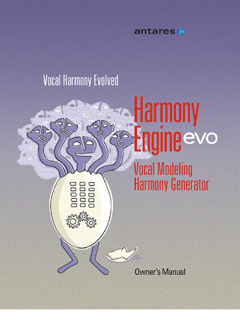 Harmony Engine Evo Manual PDF Singing Harmony