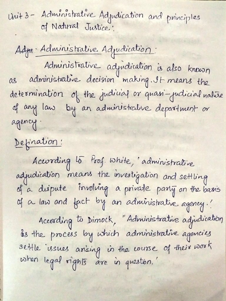 Administrative Adjudication | PDF | Administrative Law | Judiciaries