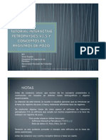 Tutorial IP 3.5 y Algunos Conceptos de Registros de Pozo