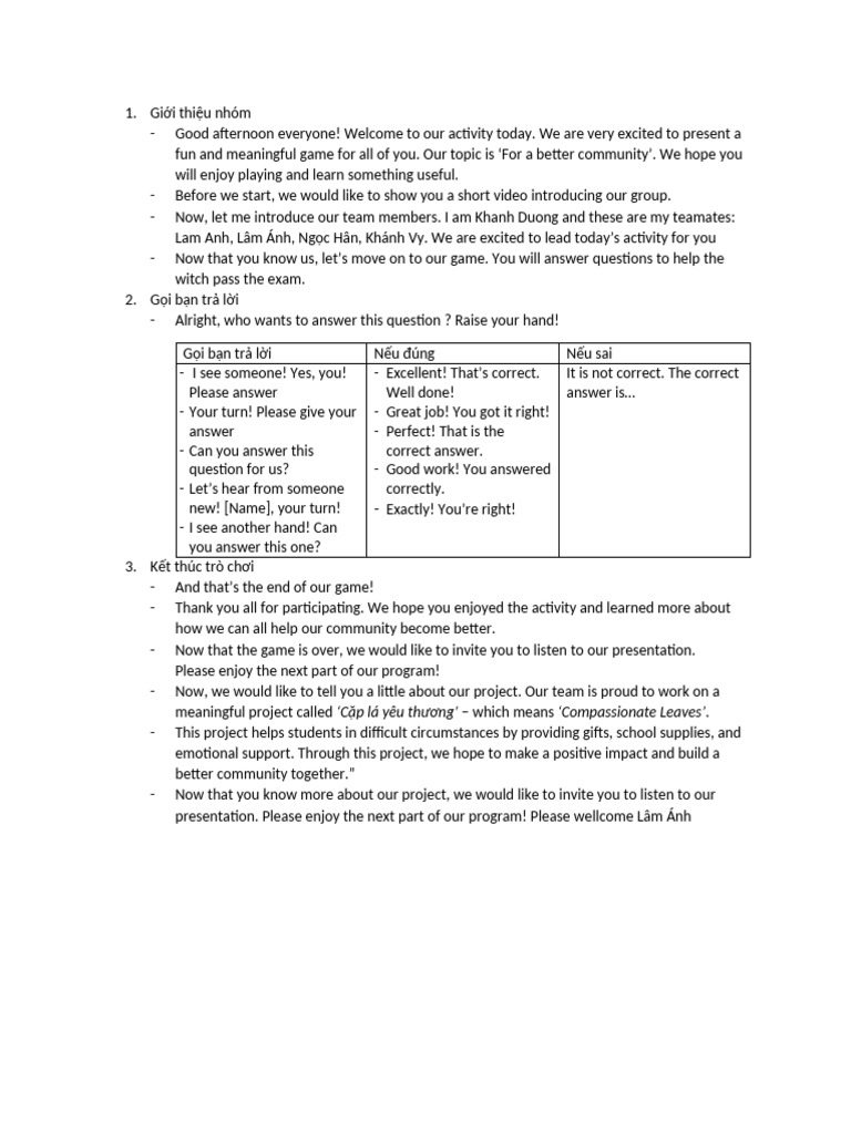 Community Engagement Activity Overview | PDF