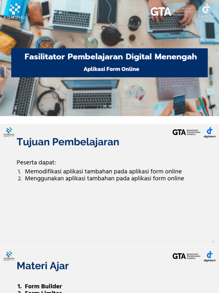 Modul DIGI Aplikasi Form Online | PDF