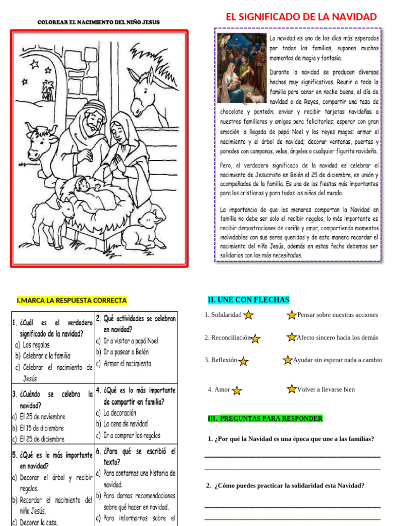 Significado y Valores de la Navidad | PDF