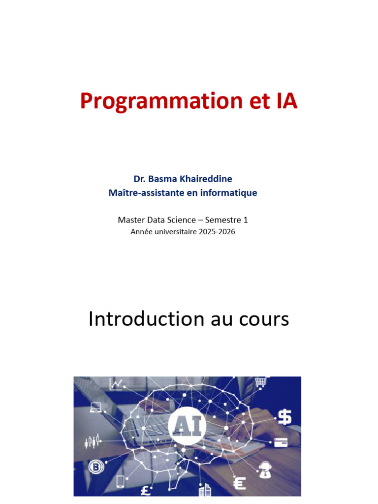 Paradigmes de Programmation et IA | PDF | Programmation informatique ...