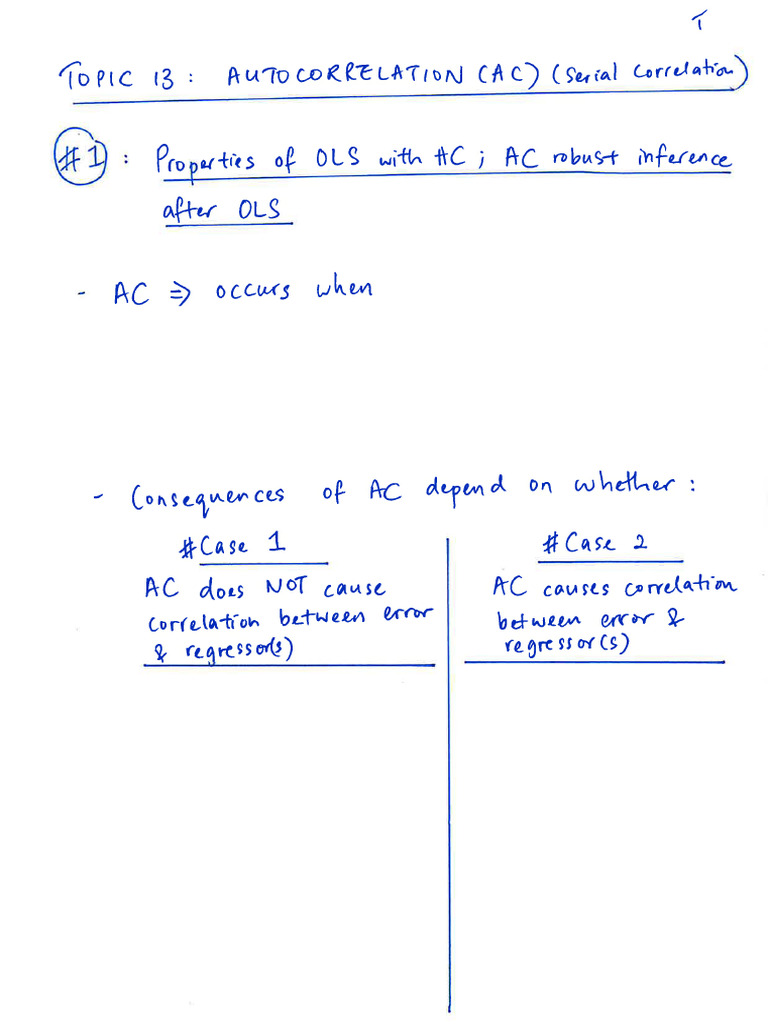 Topic 13 Written Blank Notes | PDF