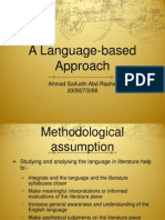 Language Based Approach