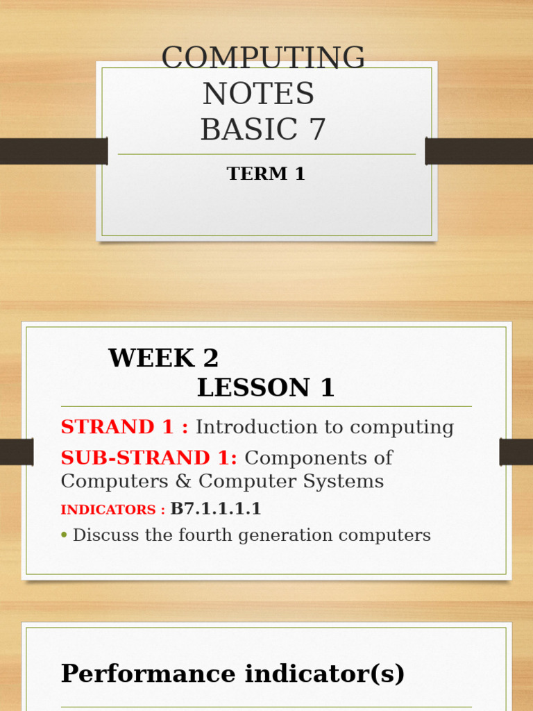 Computing Notes for b7 Term 1 | PDF | Network Topology | Computer Network