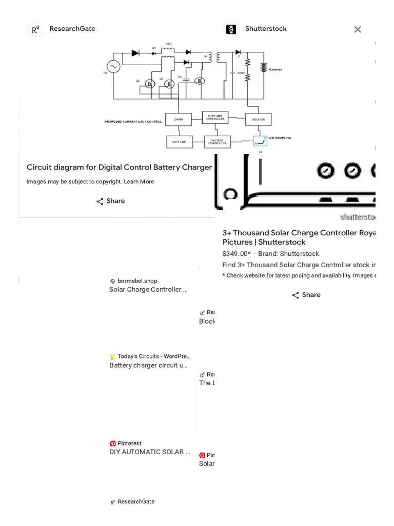 Solar Charge Controller Circuit Diagrams | PDF | Electric Power ...