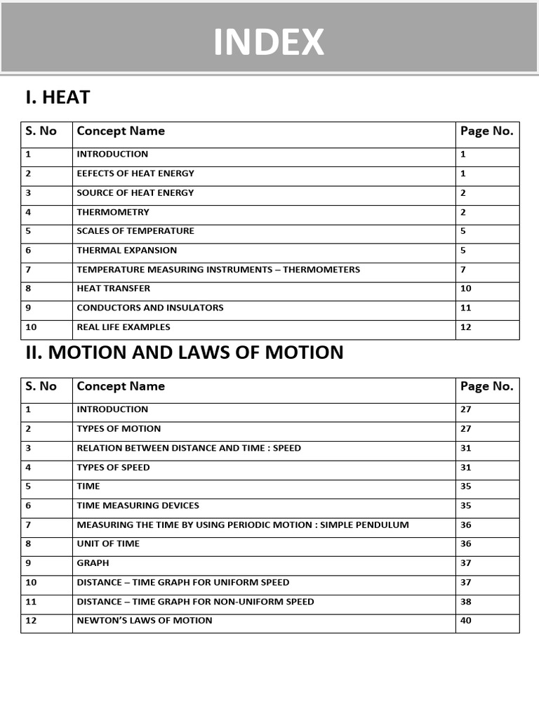 Heat and Motion Concepts Explained | PDF | Thermometer | Fahrenheit