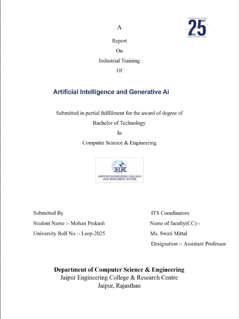 Gen AI Report M111 | PDF | Artificial Intelligence | Intelligence (AI ...