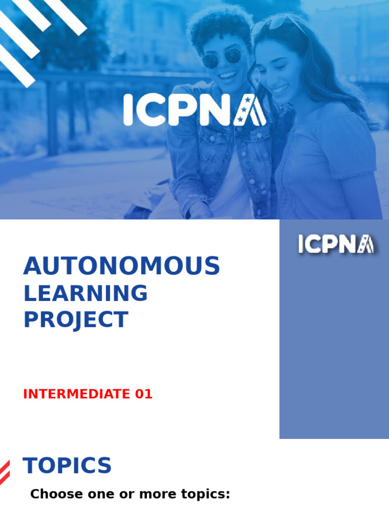 Intermediate Autonomous Learning Project | PDF