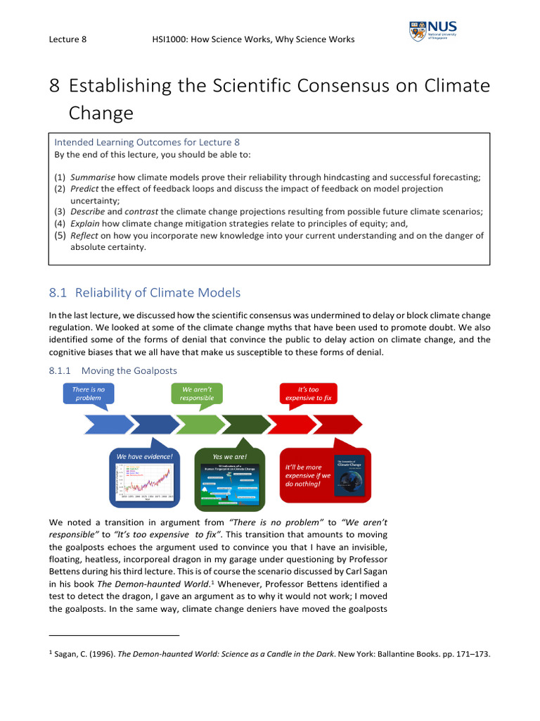 Climate Models and Change Projections | PDF | Greenhouse Effect ...