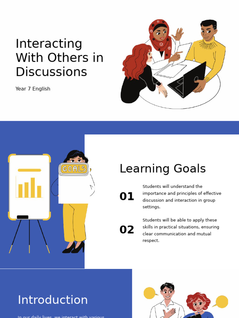 Interacting With Others in Discussion Presentation | PDF | Behavioural ...