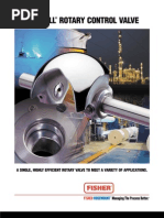v ball rotary control valve