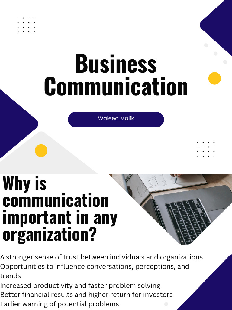 Importance of Effective Business Communication | PDF | Résumé | Podcast