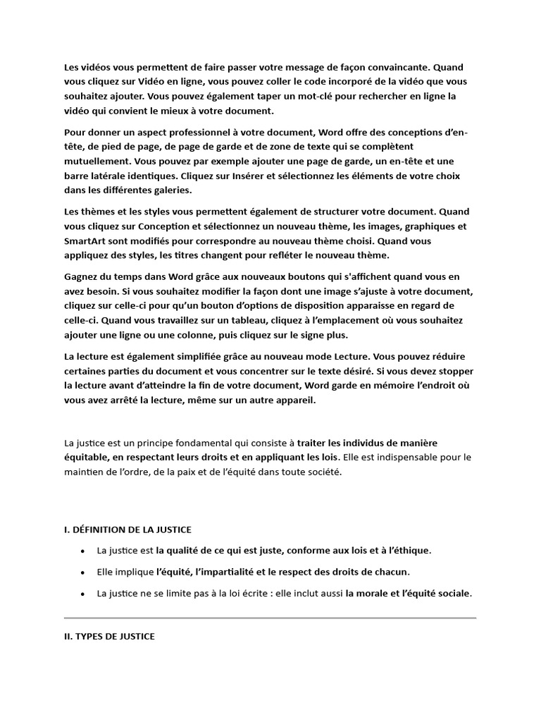 Comprendre la Justice et ses Types | PDF | Justice | Crime et violence