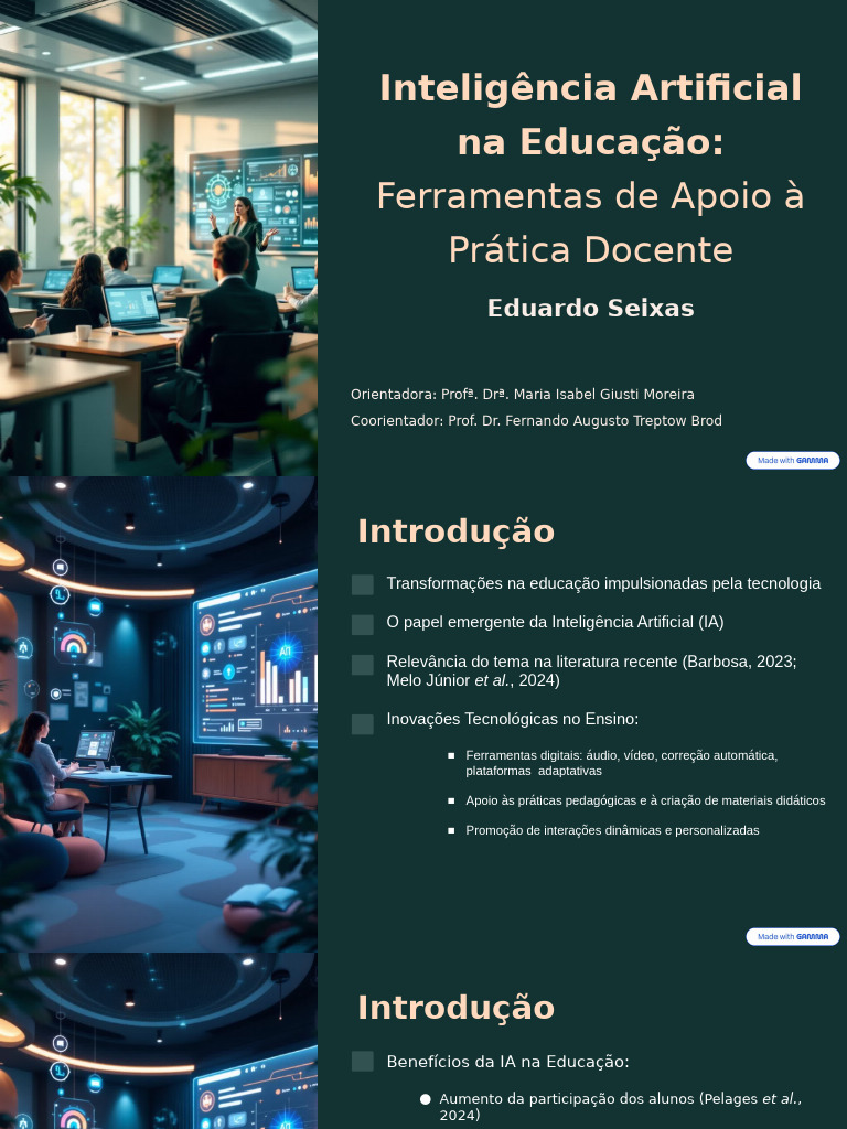 IA na Educação: Ferramentas para Professores | PDF | Pedagogia ...