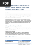 Tri-Cellular Model of Circulation | PDF