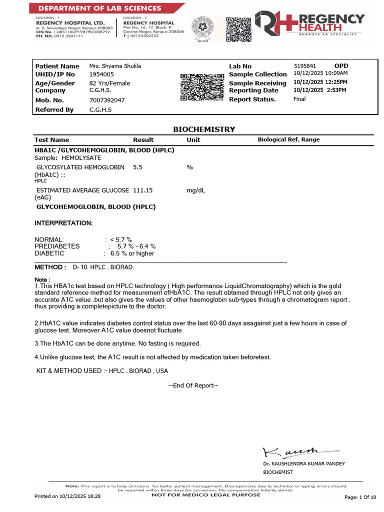 Comprehensive Biochemistry Lab Report | PDF | High Density Lipoprotein ...